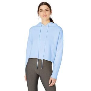 Alo Yoga Box Hoodie in Light Blue Size M✨